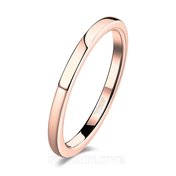 Disponible en 3 couleurs anneau de mariage empilable en argent sterling
