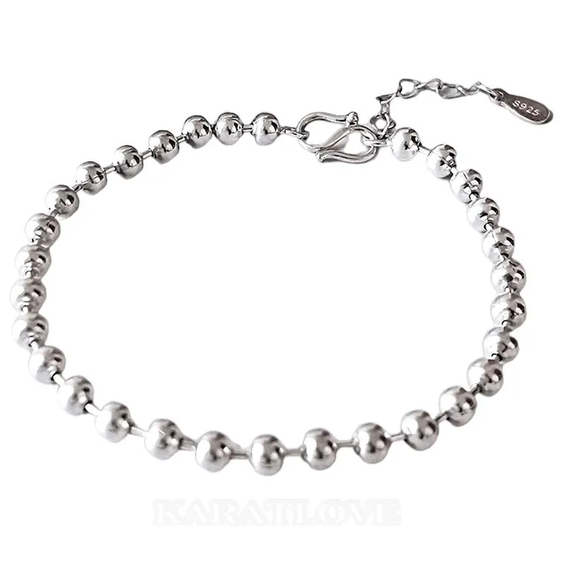 Superbe bracelet en argent sterling 925 de 6 pouces