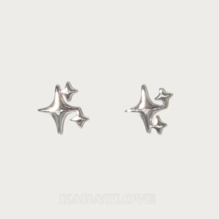 Boucles d'oreilles en argent 925