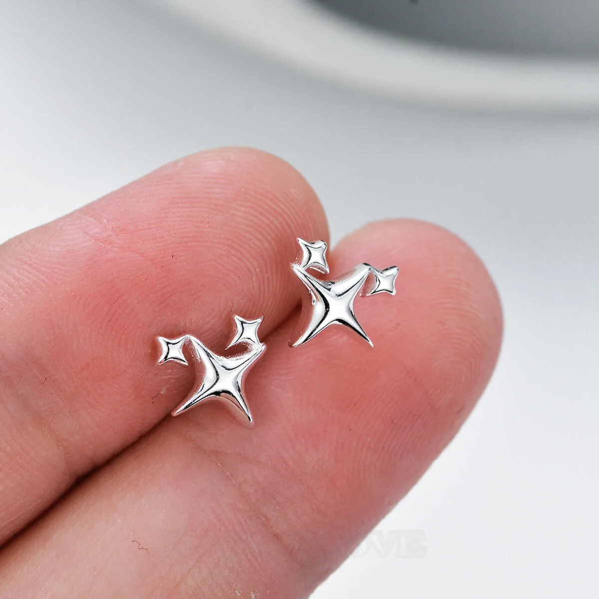 Boucles d'oreilles en argent 925