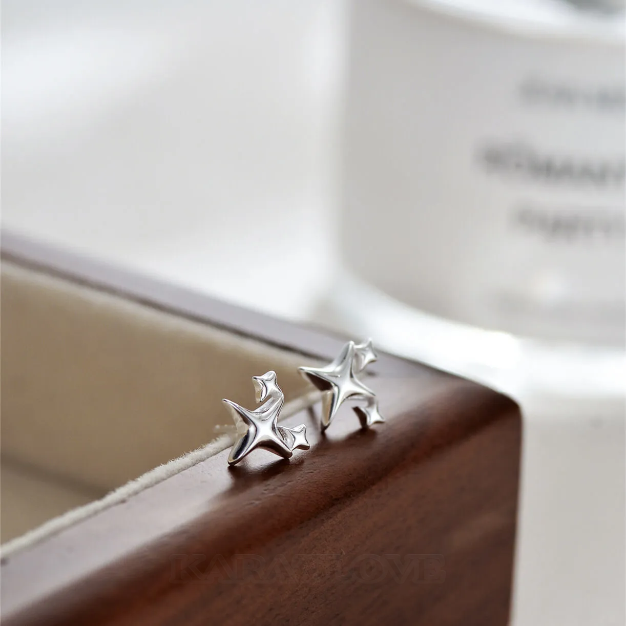 Boucles d'oreilles en argent 925