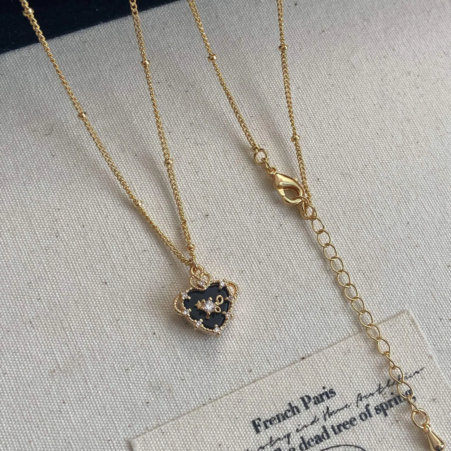 Collier plaqué or 18k
