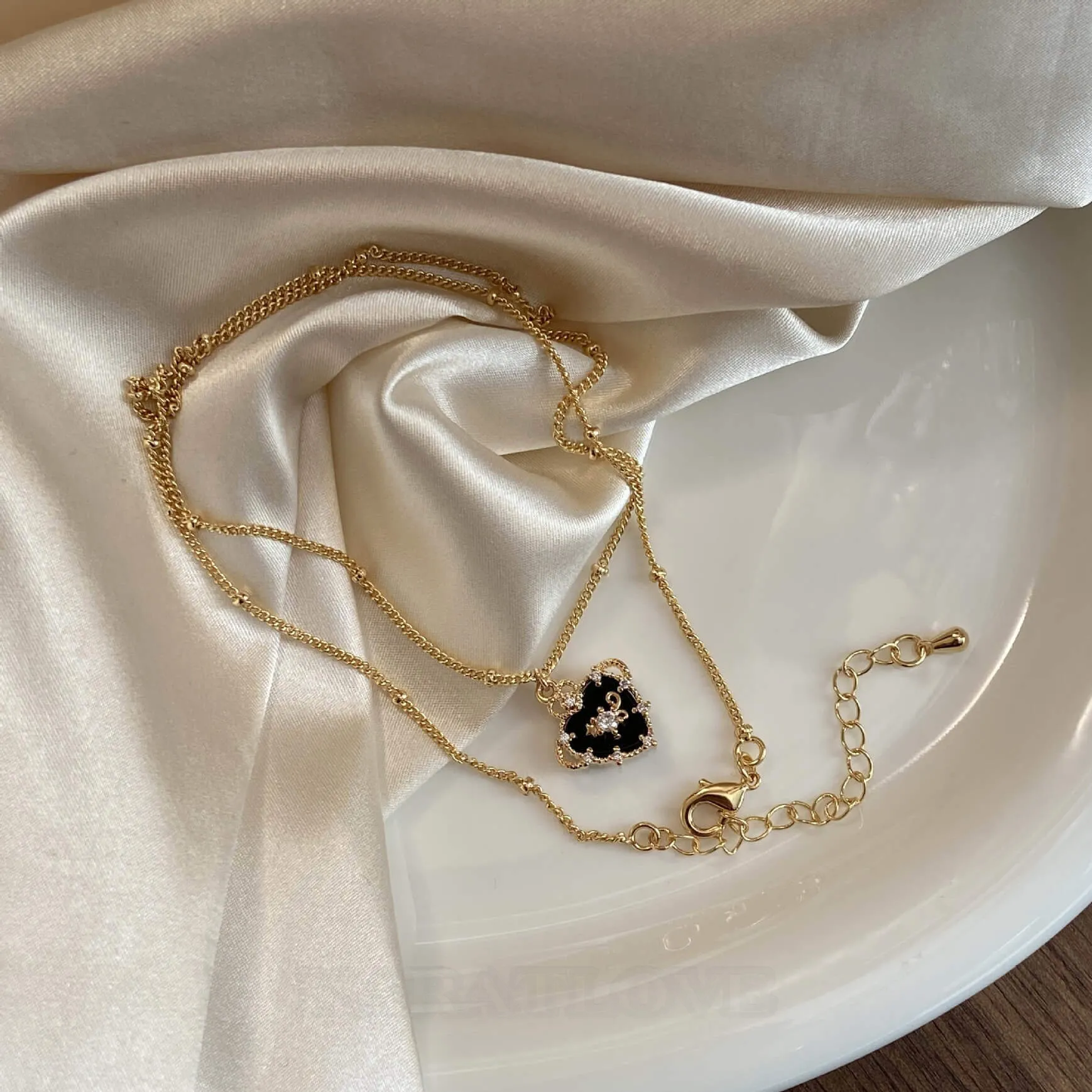 Collier plaqué or 18k