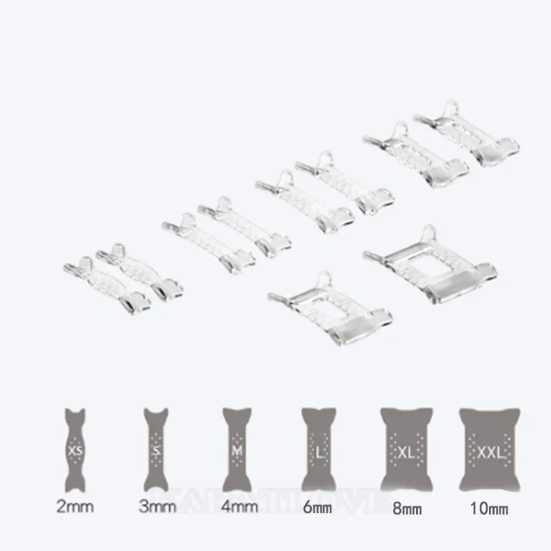 10pcs bague invisible en résine pour bague invisible