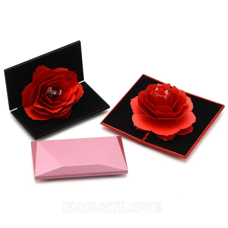 Présentoir à bijoux rose 