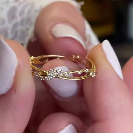 Bague empilable minimaliste...