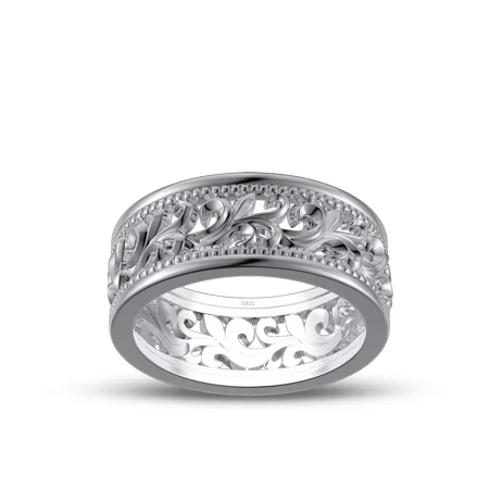 Alliance en argent sterling...