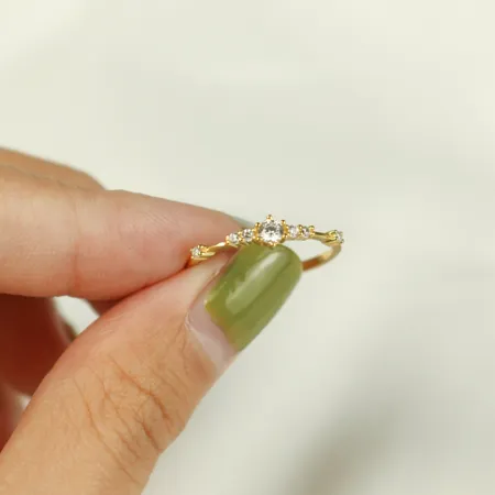 Bague de fiançailles...