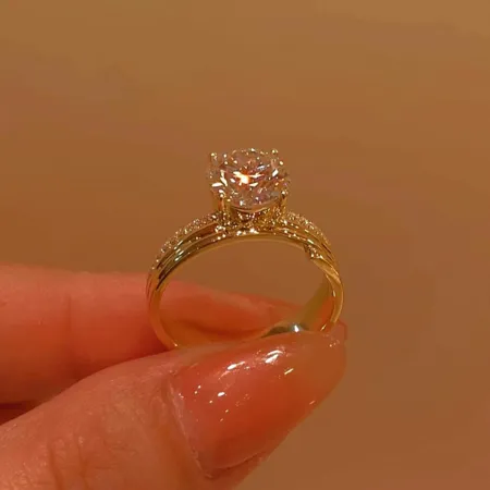 Bague de fiançailles en...