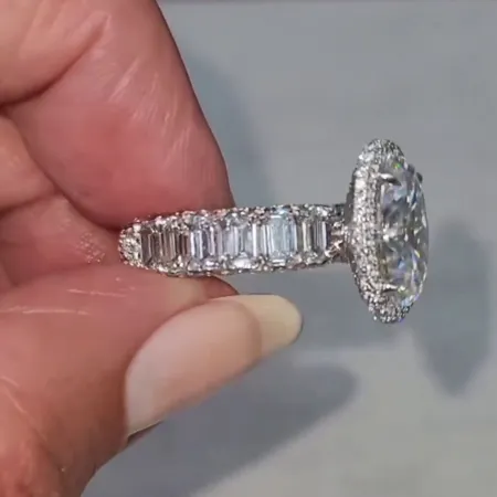 Bague de fiançailles en...