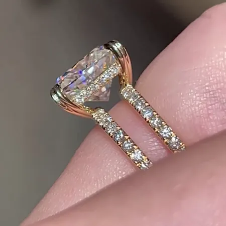 Bague de fiançailles en...