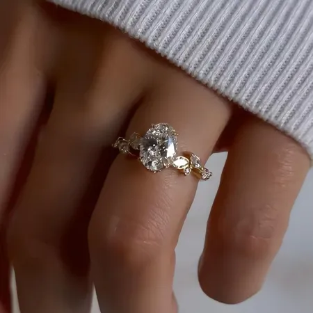 Bague de fiançailles en...