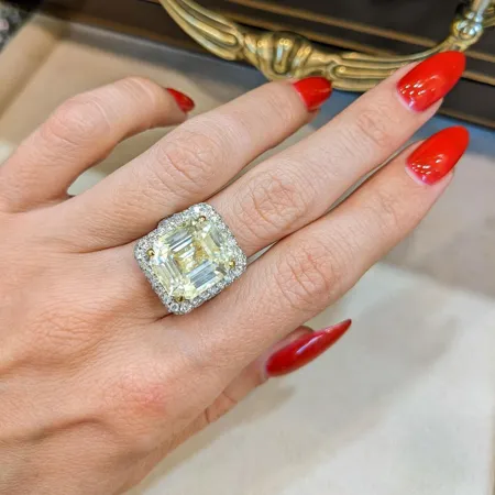 Bague de fiançailles en...