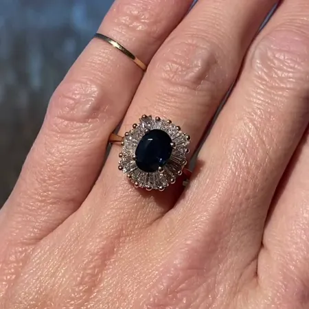 Bague de fiançailles art...