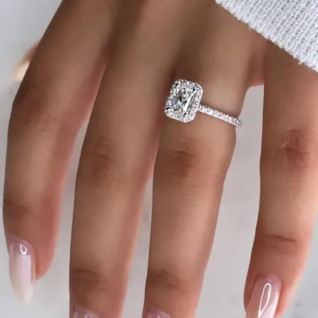 Bague de fiançailles en...