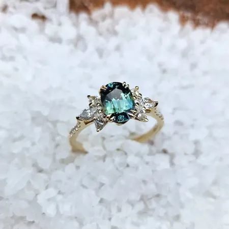 Bague de fiançailles en...