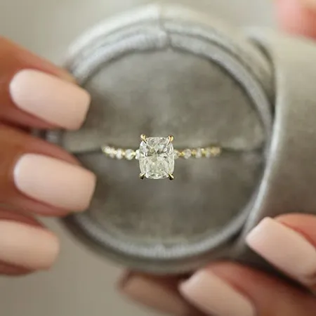 Bague de fiançailles en...