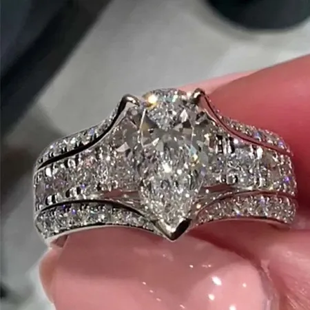 Bague de fiançailles art...