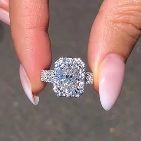 Bague de fiançailles en...