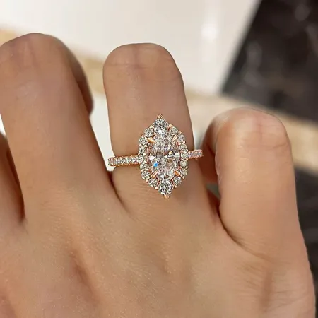 Bague de fiançailles en...