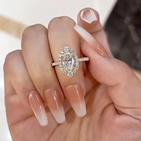 Bague de fiançailles en...