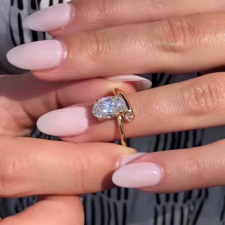 Bague de fiançailles en...