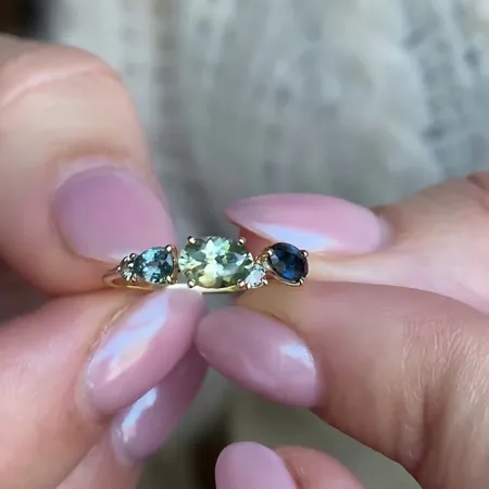 Bague de fiançailles en...