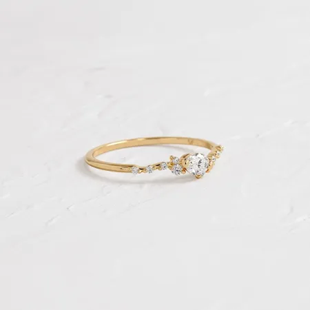 Bague de fiançailles en...