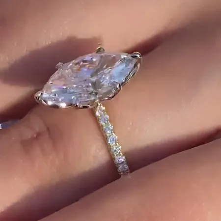 Bague de fiançailles en...