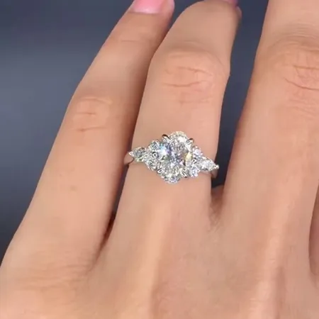 Bague de fiançailles en...