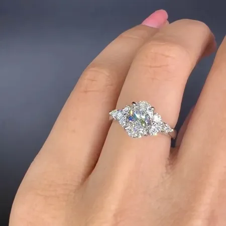 Bague de fiançailles en...