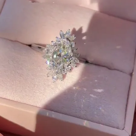 Bague de fiançailles en...