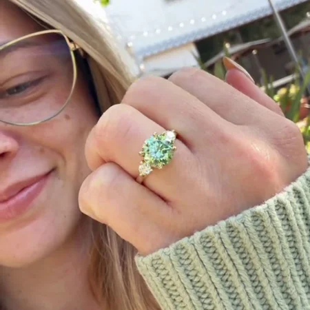 Bague de fiançailles en...