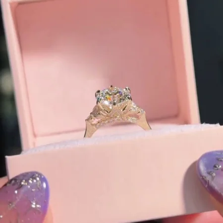 Bague de fiançailles en...