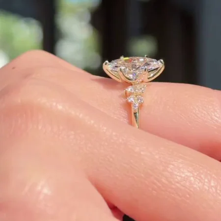 Bague de fiançailles en...