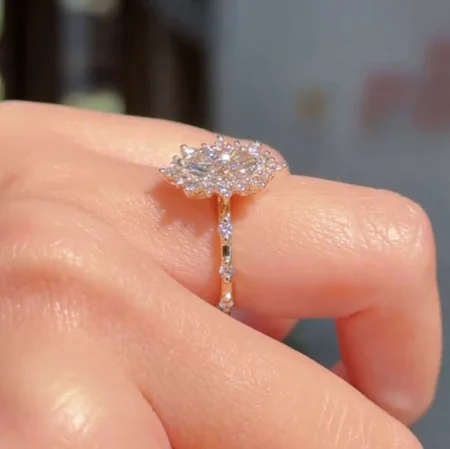 Bague de fiançailles en...