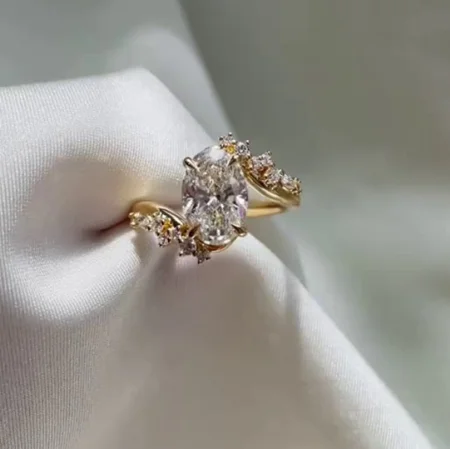 Bague de fiançailles en...