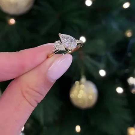 Bague de fiançailles en...