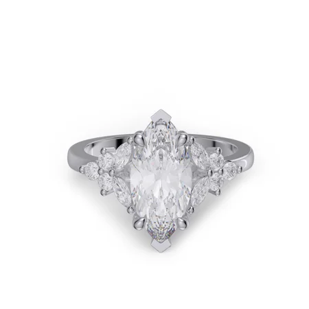 Bague de fiançailles en...
