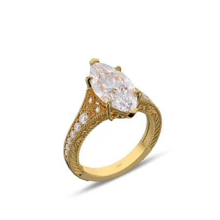 Bague de fiançailles en...