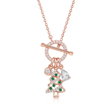 Collier à fermoir sapin de...