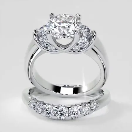 Bague art déco en argent...