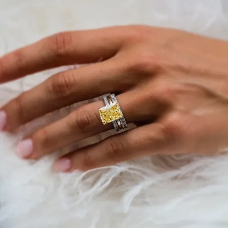 Bague en argent 925 avec...