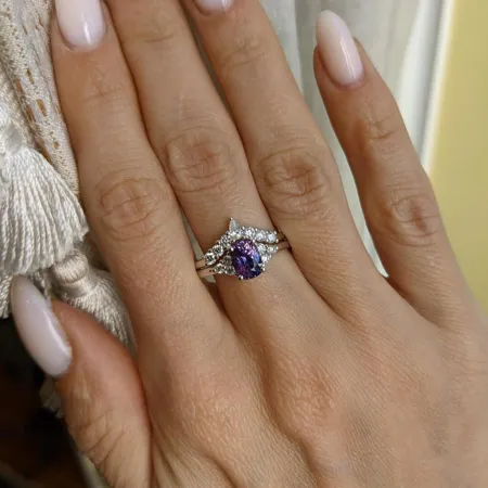 Bague art déco en argent...