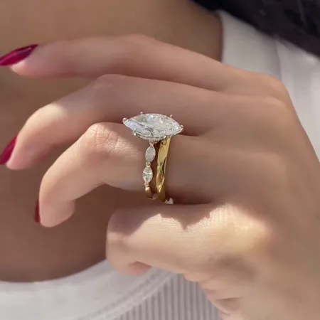 Bague de fiançailles en...