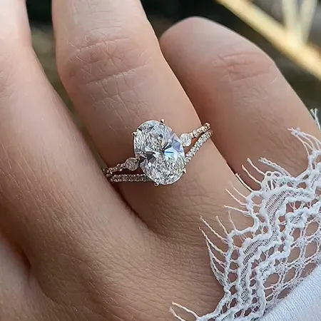 Bague 3 pierres en argent...