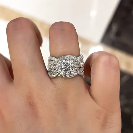 Bague de fiançailles en...
