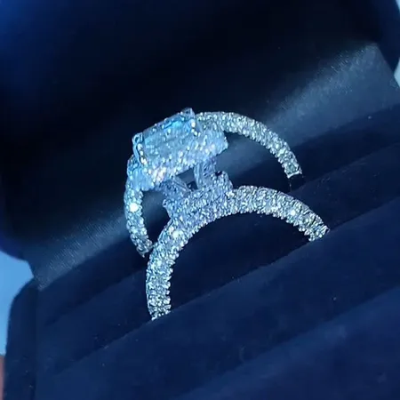 Bague de fiançailles en...