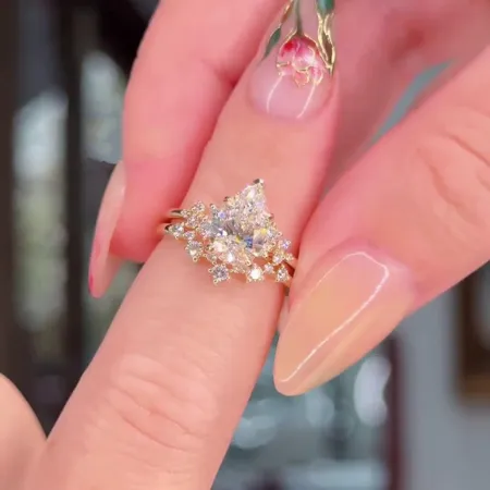 Parure de mariage en argent...