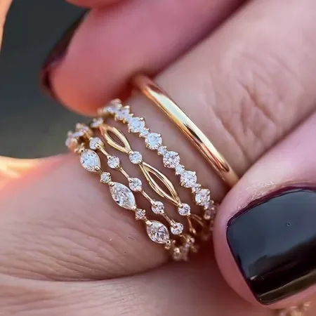 Parure de mariage 6 pièces...